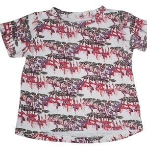 Kate Quinn Organics Short-sleeve Top Fuchsia Toddler Girls Size 2T